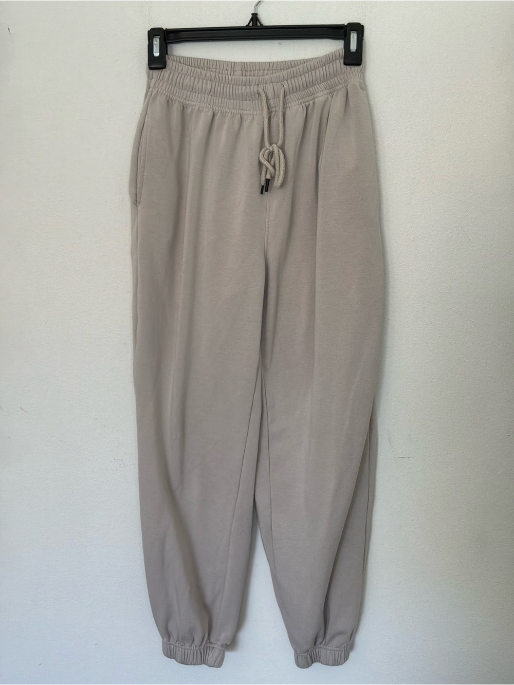 In Good State Beige Taupe Drawstring Jogger Sweatpants Size Small